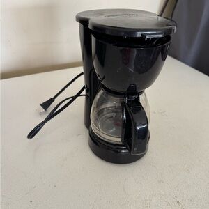 Black Coffee Maker